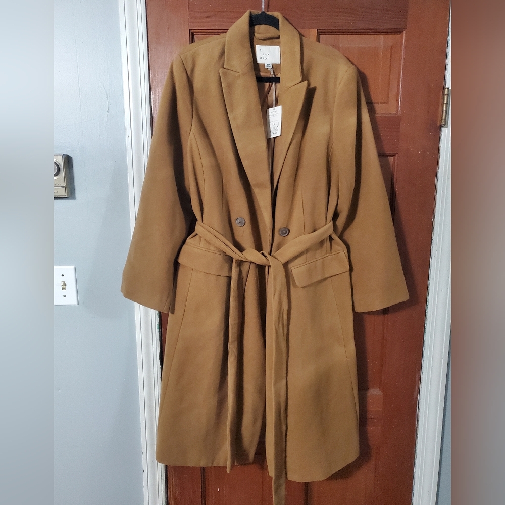 A New Day Lined Overcoat